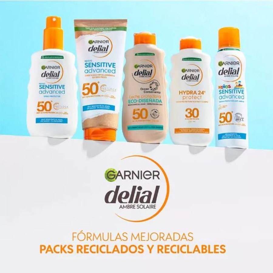 Produtos De Cuidado Pessoal Garnier Protecao Solar Corporal Garnier Delial Sensitive Advanced 2014